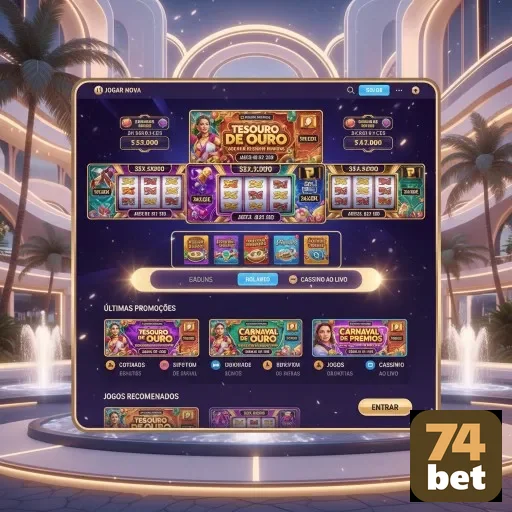 Ilustração de Explore as Apostas Esportivas da 74bet com Odds Altas