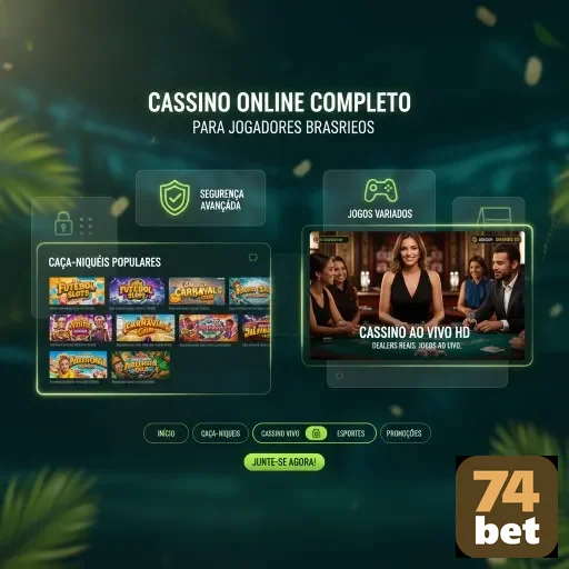 Ilustração de Explore as Apostas Esportivas da 74bet com Odds Altas