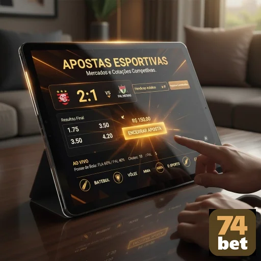 Ilustração de Explore os Jogos VIP e Slots Rápidos na 74bet