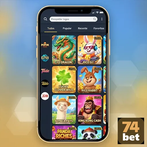 Ilustração de Explore os Jogos VIP e Slots Rápidos na 74bet