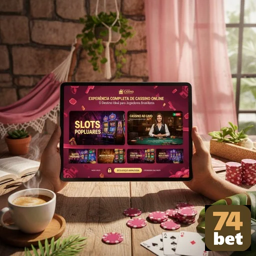 Ilustração de Aproveite as Ofertas Exclusivas da 74bet e Recompensas VIP