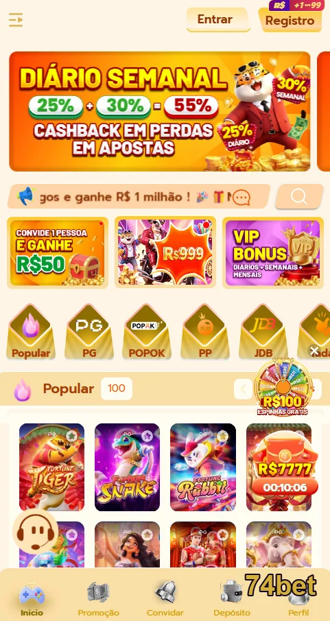 Blackjack Ao Vivo 74bet